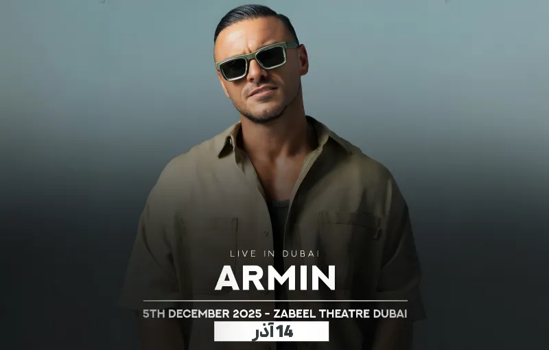 کنسرت آرمین 14 آذر در دبی